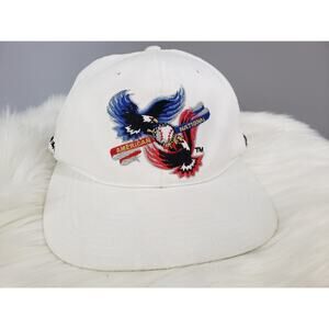 Vintage Chicago White Sox v Cubs Snapback Hat Crosstown Classic Miller Lite 1997